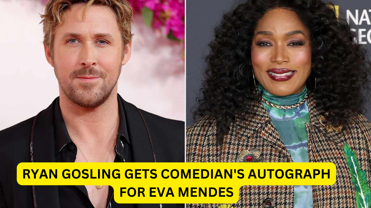 Ryan Gosling Gets Comedian's Autograph for Eva Mendes