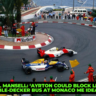 Nigel Mansell: ‘Ayrton Could Block Like a Double-Decker Bus at Monaco