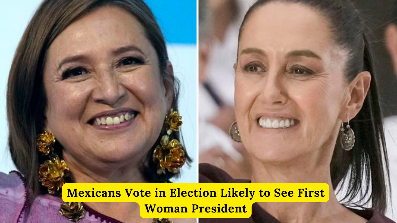 Mexicans Vote in Election Likely to See First Woman President