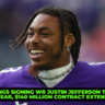 Vikings Sign WR Justin Jefferson to Four-Year, $140 Million Contract Extension