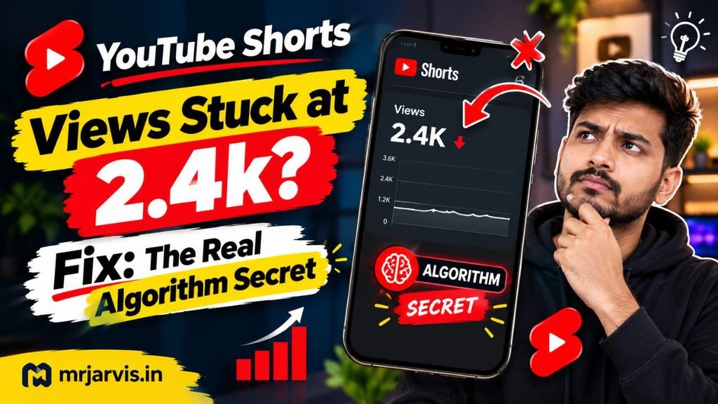 YouTube Shorts Views Stuck at 2.4k Fix