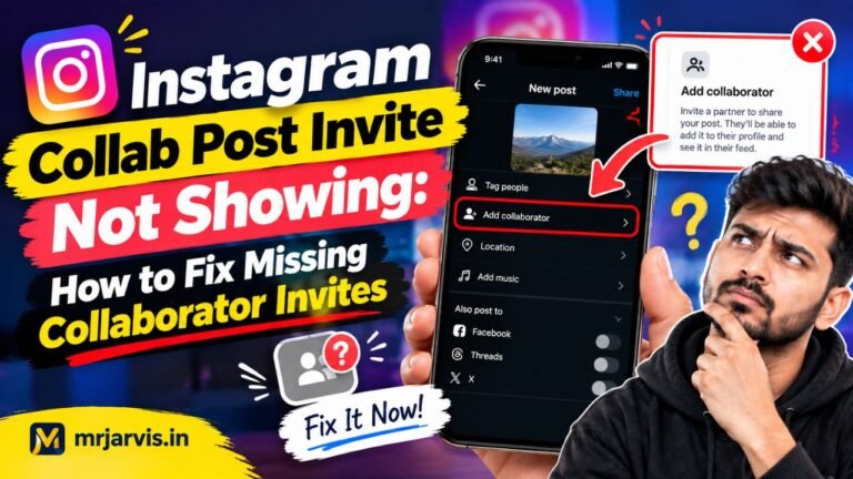 Instagram Collab Post Invite Not Showing