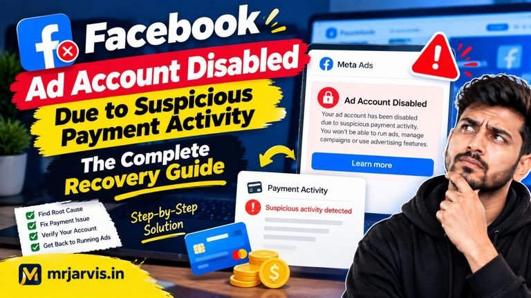 Facebook Ad Account Disabled: Suspicious Payment Activity Fix